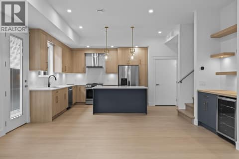 Fabulous kitchen finishing. Photo of opposite side unit at 662 Birch Avenue Unit# 4, Kelowna South