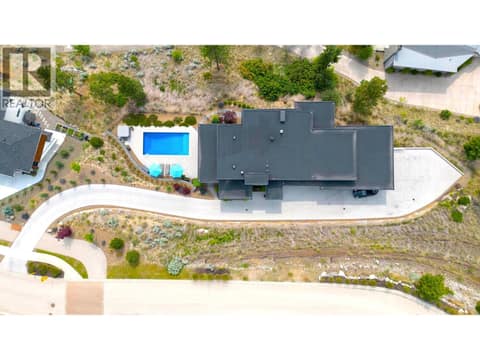Aerial of 0.786 acre Lot 8 - 1740 Granite Rd at 1740 Granite Road, Lake Country South West