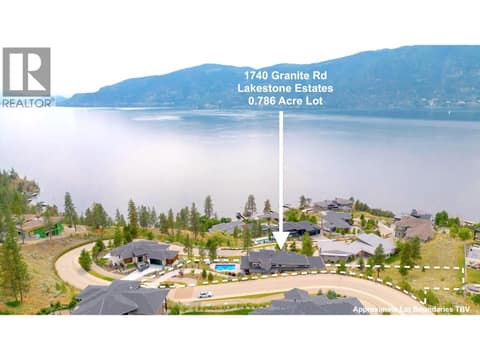 Large double wide Estate Lot! Very unique at 1740 Granite Road, Lake Country South West