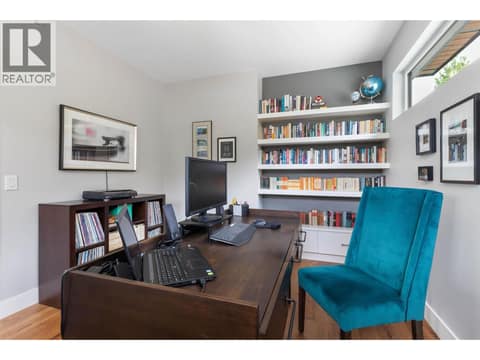 Main Floor Office / den at 1740 Granite Road, Lake Country South West