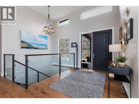 Welcoming entry foyer at 1740 Granite Road, Lake Country South West