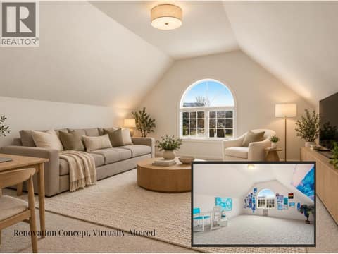 *Renovation concept, virtually altered bonus room* at 756 Springrose Way, Lower Mission, Kelowna