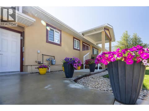 Inviting Front Entrance at 10115 74th Avenue, Osoyoos