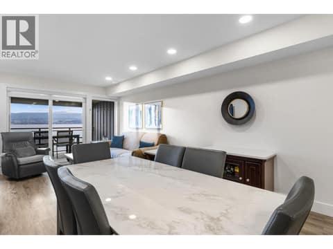 Generous dining room with lake views at 2777 Casa Loma Road Unit# 207, Lakeview Heights, West Kelowna