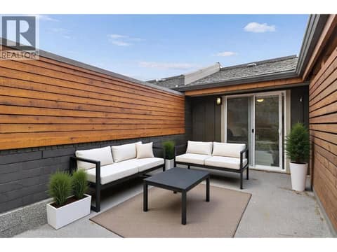 Private sun deck, virtually staged at 2777 Casa Loma Road Unit# 207, Lakeview Heights, West Kelowna