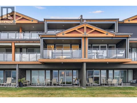 View of the unit from the beach at 2777 Casa Loma Road Unit# 207, Lakeview Heights, West Kelowna
