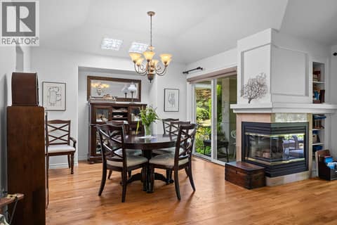 Dining Room with Patio Access at 3889 Gallaghers Grange, South East Kelowna