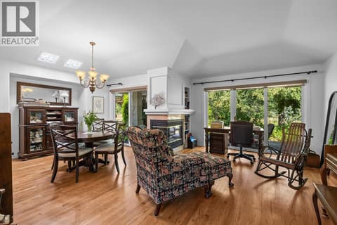 Living Room and Dining Room at 3889 Gallaghers Grange, South East Kelowna