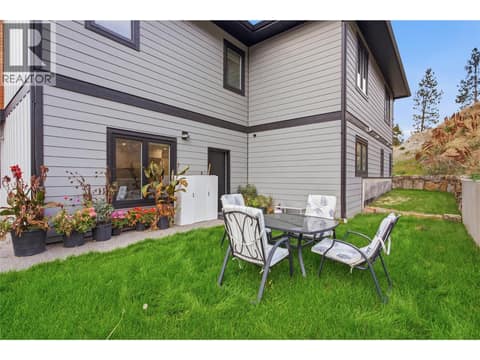 Entryway to Suite 1, with a yard at 647 Deans Drive, Black Mountain, Kelowna