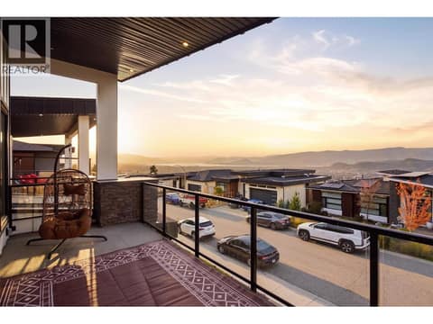Primary bedroom balcony at 647 Deans Drive, Black Mountain, Kelowna