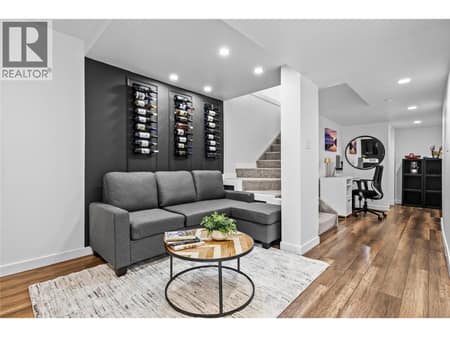 DOWNSTAIRS LIVING ROOM at 2751 Lakeview Road, Lakeview Heights, West Kelowna