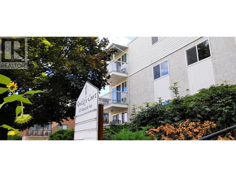 2nd Story Patio with Park View at 625 Rowcliffe Avenue Unit# 207, Kelowna South