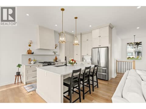 Beautiful designer kitchen at 2815 Copper Ridge Drive, Smith Creek, West Kelowna