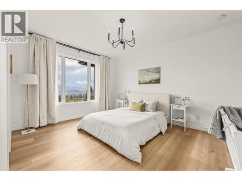 Large primary bedroom at 2815 Copper Ridge Drive, Smith Creek, West Kelowna