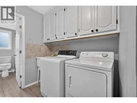 Suite separate laundry at 3777 Salloum Road, Glenrosa, West Kelowna