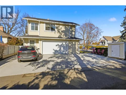 Extra parking at the back of the property at 2050 Long Street, Kelowna South