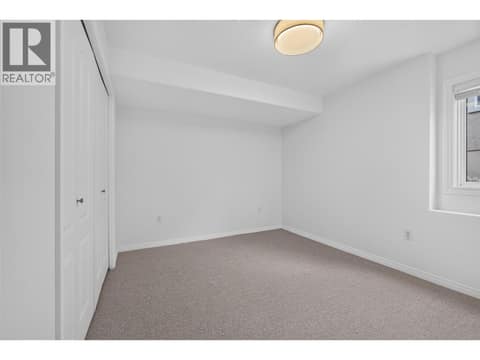 Third Bedroom Downstairs at 330 Woodwind Court, Glenmore, Kelowna