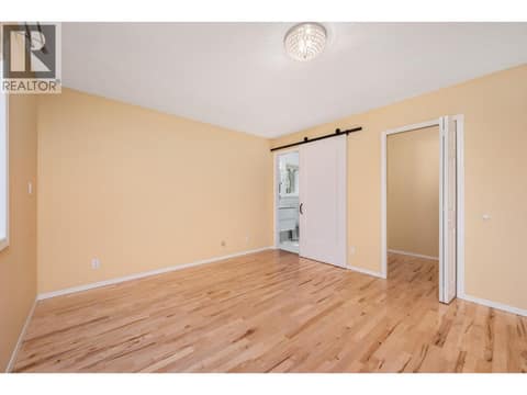 Primary bedroom - main home at 4405 Ottley Road, Lake Country South West