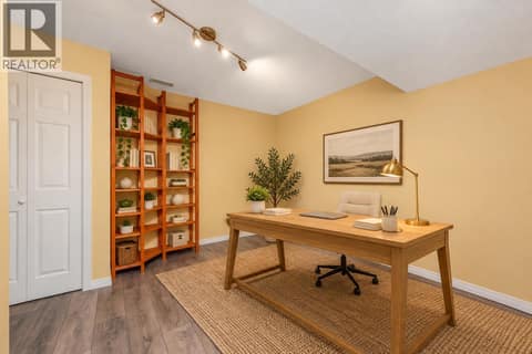 Virtually staged office lower level main home at 4405 Ottley Road, Lake Country South West