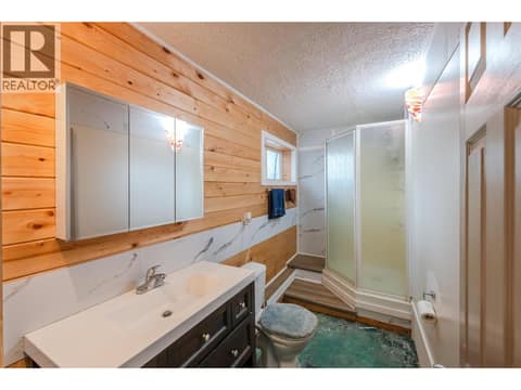 Basement Bathroom at 5467 Sawmill Road, Oliver Rural