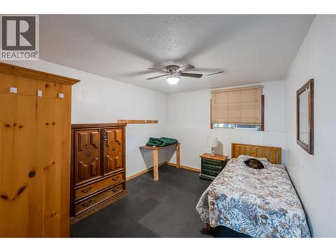 Basement Bedroom at 5467 Sawmill Road, Oliver Rural