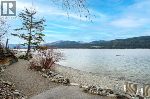 Private Community Beach at 40 Kestrel Place Unit# 12, Adventure Bay, Vernon