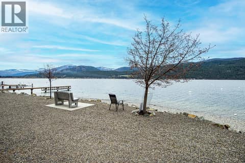 Private Community Beach at 40 Kestrel Place Unit# 12, Adventure Bay, Vernon