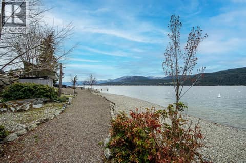 Private Community Beach at 40 Kestrel Place Unit# 12, Adventure Bay, Vernon