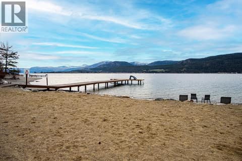Private Community Dock & Waterslide at 40 Kestrel Place Unit# 12, Adventure Bay, Vernon