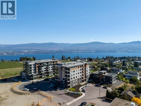 Aerial View of The Residences at Lakeview Village at 2780 Olalla Road Unit# 203, Lakeview Heights, West Kelowna