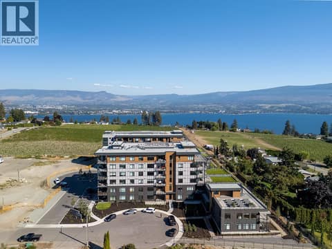 Aerial View of The Residences at Lakeview Village at 2780 Olalla Road Unit# 203, Lakeview Heights, West Kelowna