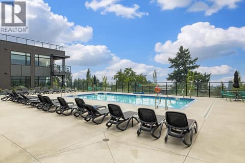 Outdoor Pool at 2780 Olalla Road Unit# 203, Lakeview Heights, West Kelowna