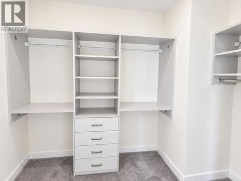 Walk-in Closet off Master at 3748 Morningside Drive, Glenrosa, West Kelowna