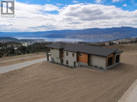 Lakeview Terrace Home Exterior Finishes Rendering at 3746 Morningside Drive, Glenrosa, West Kelowna