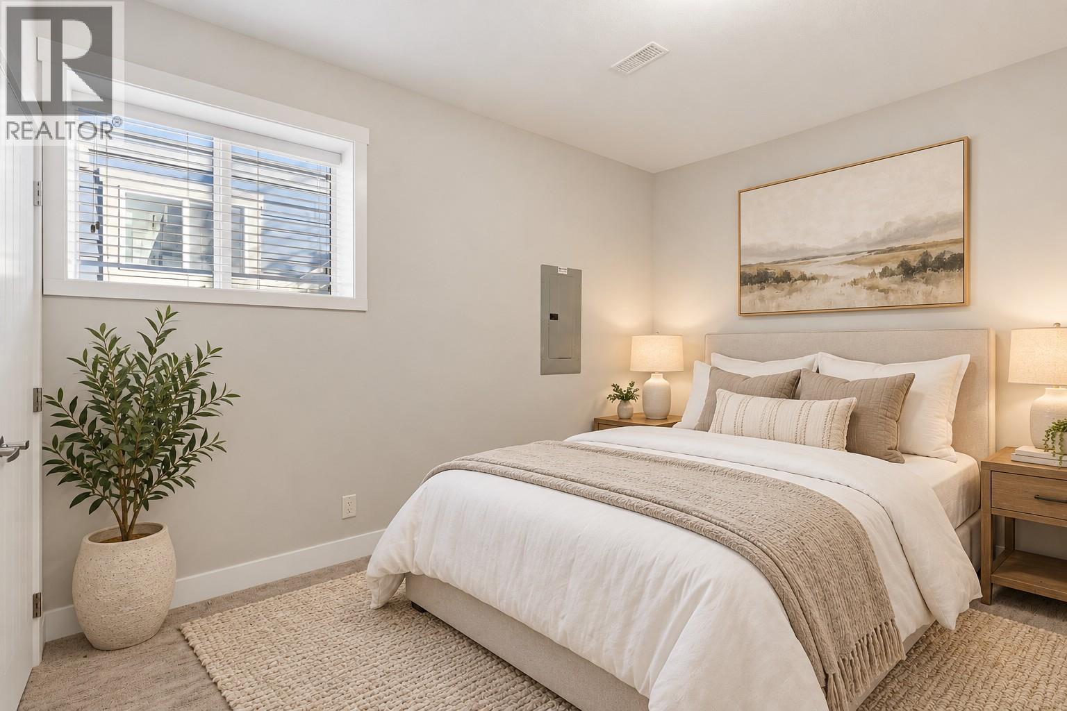 Lower Level 4th Bedroom - This photo has been digitally staged at 1939 COLDWATER Drive Unit# 106, Juniper Ridge, Kamloops