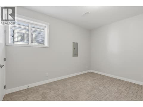 Lower Level 4th Bedroom at 1939 COLDWATER Drive Unit# 106, Juniper Ridge, Kamloops