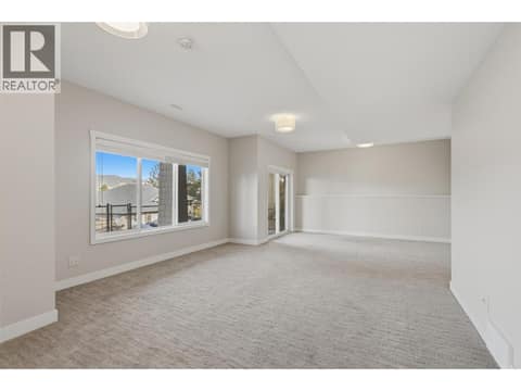 Lower Level Rec Room  & Family Room at 1939 COLDWATER Drive Unit# 106, Juniper Ridge, Kamloops