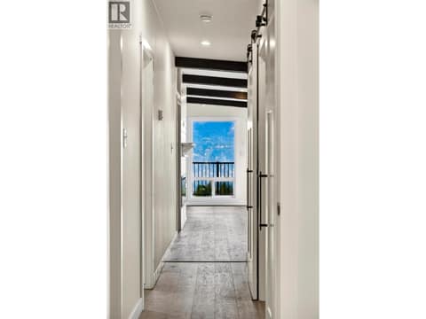 Hallway looking out to front deck at 470 Reflection Lake Road Unit# 46, South Hwy 95, Golden