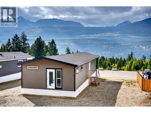 View from rear of home at 470 Reflection Lake Road Unit# 46, South Hwy 95, Golden