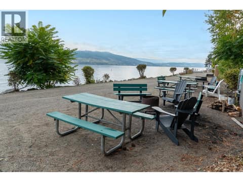 Beach and lake access at 6976 Terazona Drive, Fintry, Kelowna
