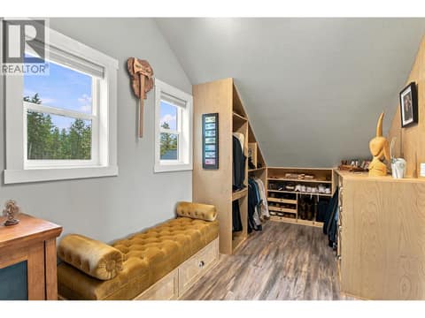 Built in walk-in closet at 6976 Terazona Drive, Fintry, Kelowna