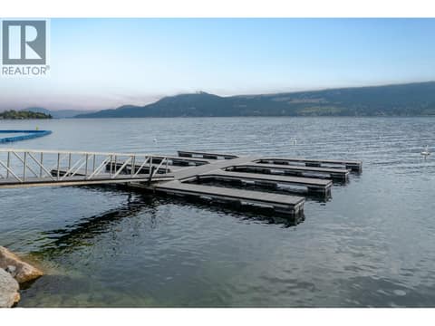 Dock access at 6976 Terazona Drive, Fintry, Kelowna