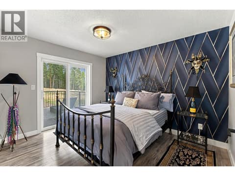 First Bedroom - Main Floor at 6976 Terazona Drive, Fintry, Kelowna