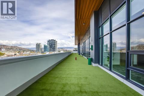 Exterior dog run at 1626 Water Street Unit# 1804, Kelowna North