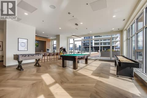 Games/entertaining room at 1626 Water Street Unit# 1804, Kelowna North