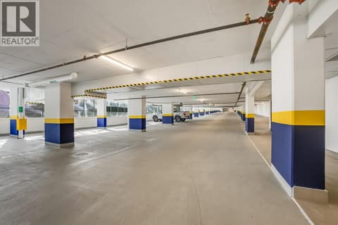 High ceiling parkade at 1626 Water Street Unit# 1804, Kelowna North
