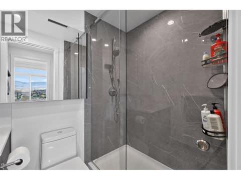 Primary ensuite with walk-in shower at 1626 Water Street Unit# 1804, Kelowna North