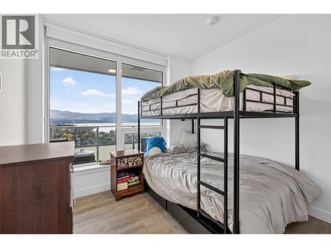 Secondary bedroom at 1626 Water Street Unit# 1804, Kelowna North