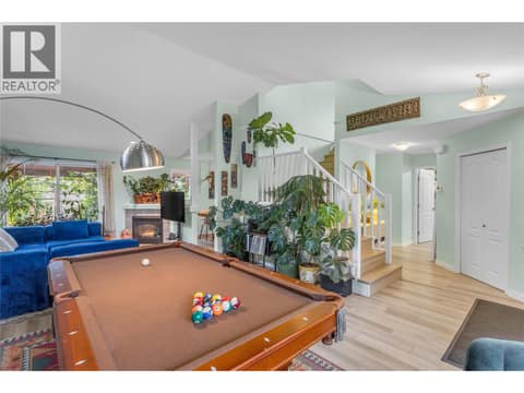 Vaulted ceiling and plenty of natural light at 705 Stoltz Court, Rutland North, Kelowna