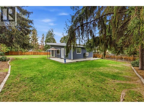 Large lot size at 4583 Bonjou Road, Lower Mission, Kelowna